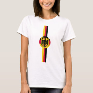 Fußball-Spaghetti-Spitze Deutschlands Deutschland T-Shirt