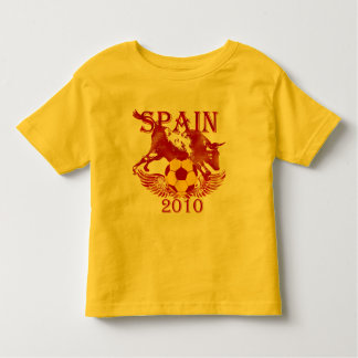 Fußball Spaniens Toro Stier futbol Kleinkind T-shirt