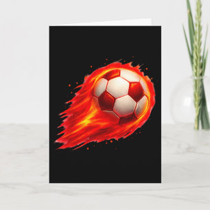 Fußball Spaß Bunter Effekt Tie Dye Schwarz Gelb So Karte