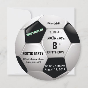Fußball Spaß ⚽ Geburtstag Episches Party Einladung