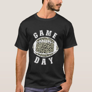 Fußball Spiel Tag Fußball Ball Game Day Fußball T-Shirt