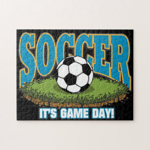Fußball-Spiel-Tag Puzzle
