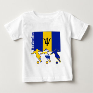 Fußball-Spieler - Barbados Baby T-shirt