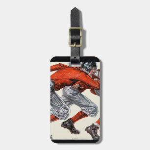 Fußball-Spieler Gepäckanhänger