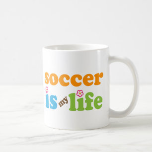 Fußball-Spieler-Geschenk-Mädchen Kaffeetasse