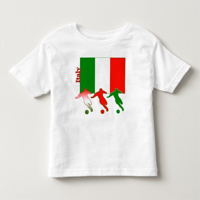 Fußball-Spieler - Italien Kleinkind T-shirt (Vorderseite)