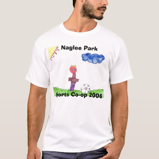 Fußball-Spieler T-Shirt (Vorderseite)