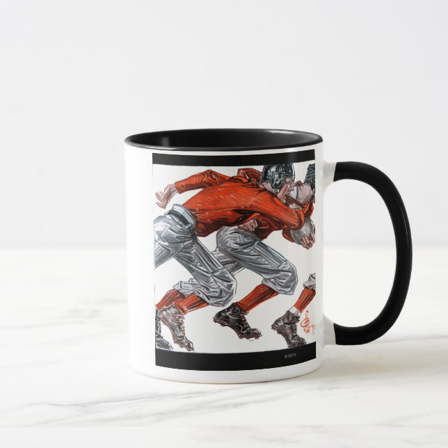 Fußball-Spieler Tasse (Rechts)