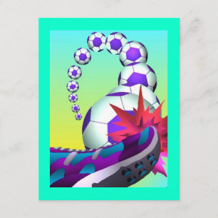 FUSSBALL-SPIELER-THEMED PARTY EINLADUNGEN LÄDT EIN