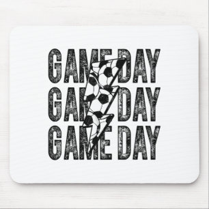 Fußball-Spieltag Blitzschlag Fußball-Mama Papa Jun Mousepad