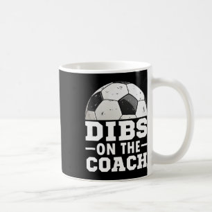 Fußball-Spieltag-Shirt-Dibs auf Trainer - Fußball- Kaffeetasse