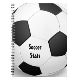 Fußball-Spiral-Notebook Notizblock