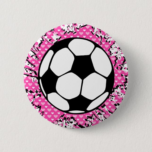 Fußball splat. button (Vorderseite)