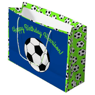 Fußball Sport Geburtstagsparty Große Geschenktüte