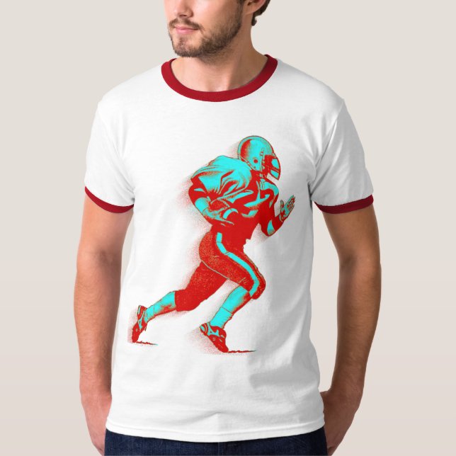 Fußball-Sport T-Shirt (Vorderseite)