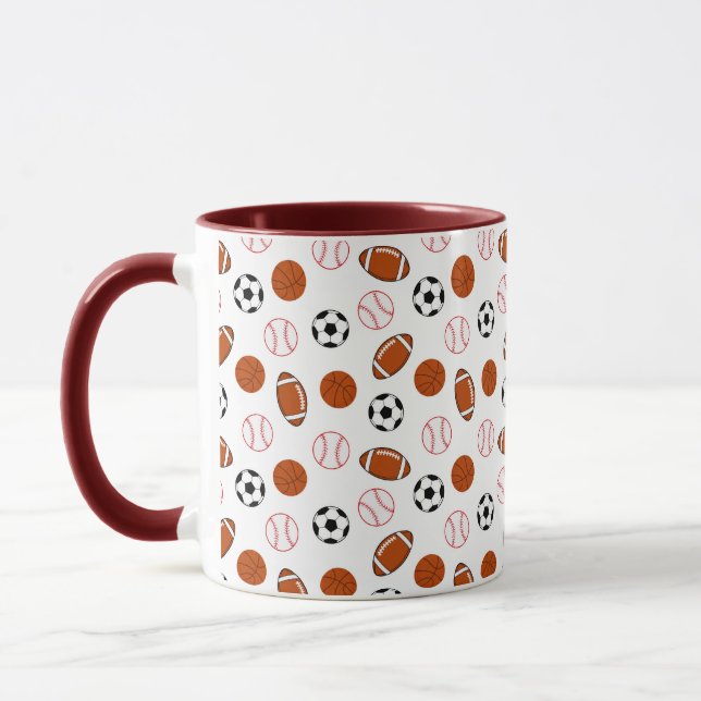 Fußball-Sportart Tasse (Links)