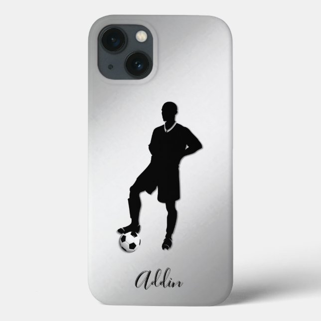 Fußball / Sportdesign Personal Case-Mate iPhone Hülle (Rückseite)