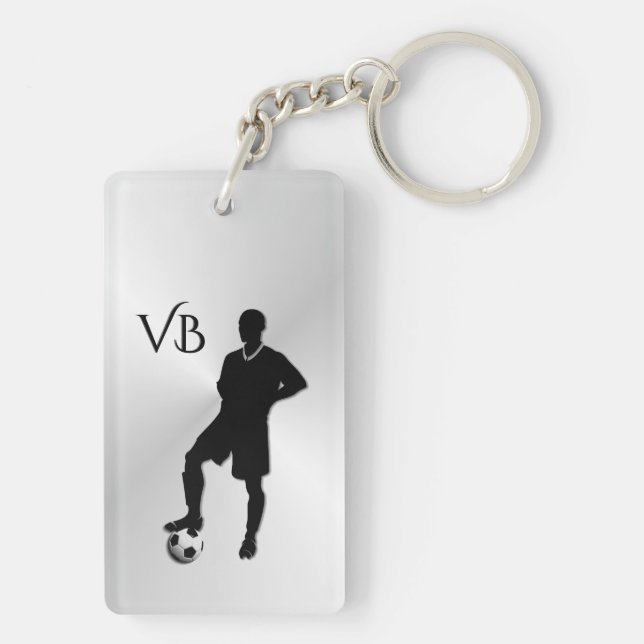 Fußball/Sportdesign Schlüsselanhänger (Rückseite)