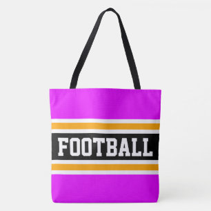 FUSSBALL Sportlich Helles Rosa Schwarz Orange Stre