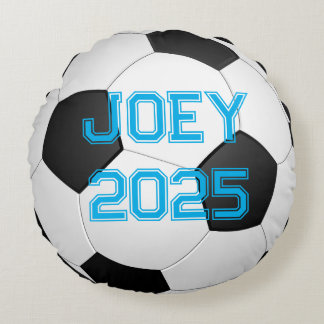 Fußball sportlich rundes kissen