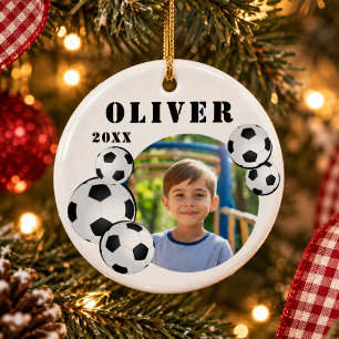 Fußball Sports Foto Keramik Ornament