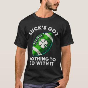 Fußball St. Patrick's Day Jungen Männer St. Paddys T-Shirt