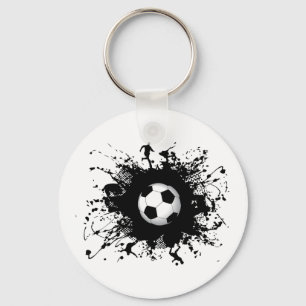 Fußball-städtische Art Schlüsselanhänger