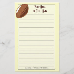 Fußball stationär briefpapier