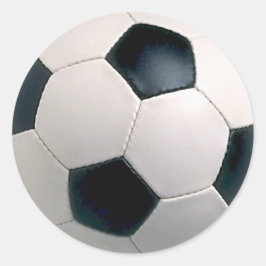 Fußball-Sticker Runder Aufkleber