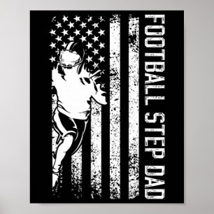 Fußball-Stiefvater eines Fußballspielers Stiefvate Poster
