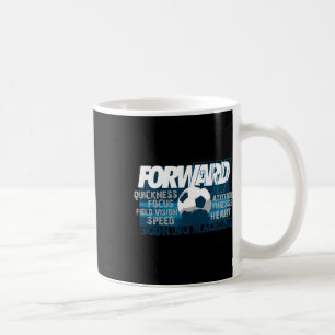 Fußball-Stürmer-Torjäger Kaffeetasse