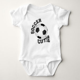Fußball-Süsse Baby Strampler