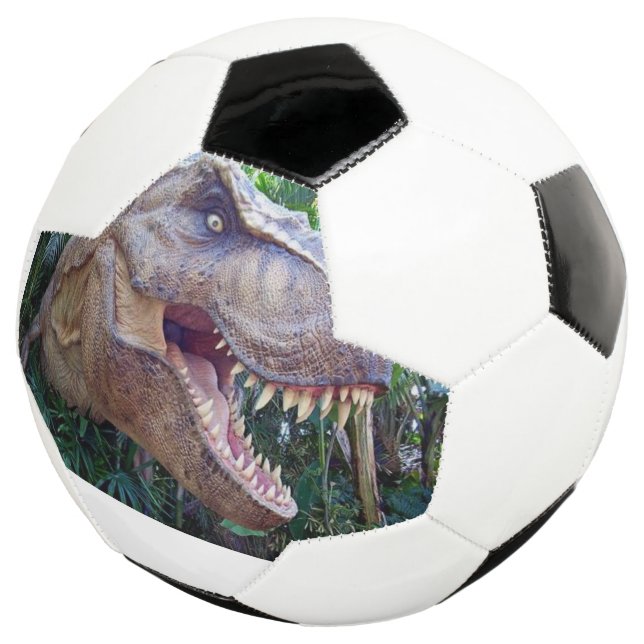 Fußball Süßer Dinosaurier (Dreiviertel)