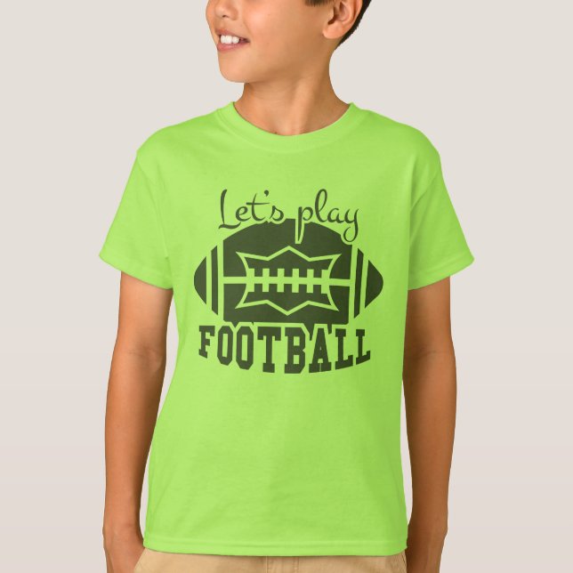 Fußball T-Shirt (Vorderseite)