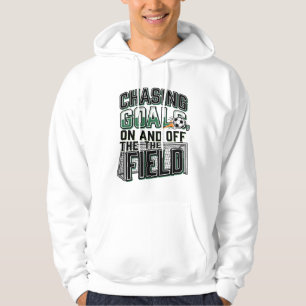 Fußball-T-Shirt-Design im Vintage-Stil_1 Hoodie
