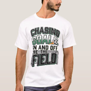 Fußball-T-Shirt-Design im Vintage-Stil_1 T-Shirt