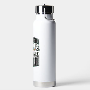 Fußball-T-Shirt-Design im Vintage-Stil_1 Trinkflasche