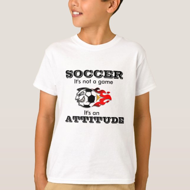 Fußball T - Shirt für Kinder (Vorderseite)