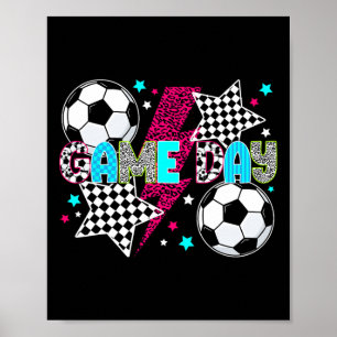Fußball-Tag Vorbereiteter Fußball-Tag Poster
