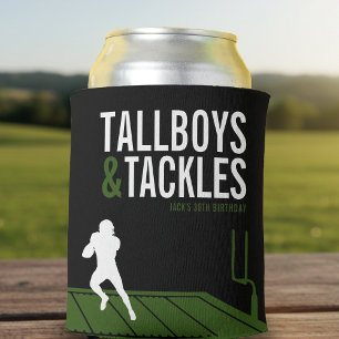 Fußball Tallboys & Tackles Sport-Geburtstagsfeier Dosenkühler