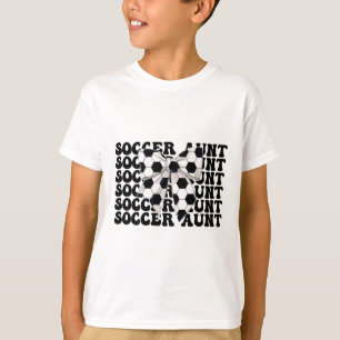 Fußball-Tante Fußball-Tante Kokette Schleife T-Shirt