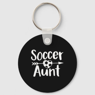 Fußball Tante Herz Sportliebhaber Tante Muttertag Schlüsselanhänger