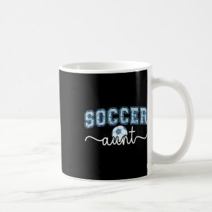 Fußball-Tante Stolz Tante eines Fußballspielers Ta Kaffeetasse