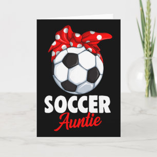 Fußball Tante Tante Frauen Karte