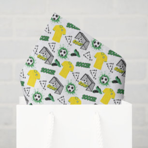 Fußball-Taschentücher Seidenpapier