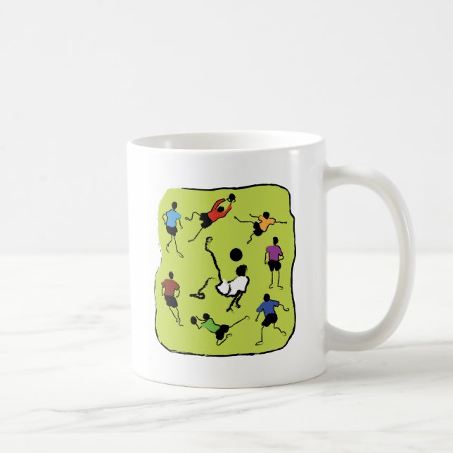 Fußball Tasse (Rechts)