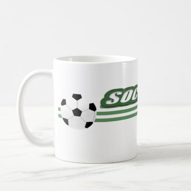 Fußball-Tasse Kaffeetasse (Links)