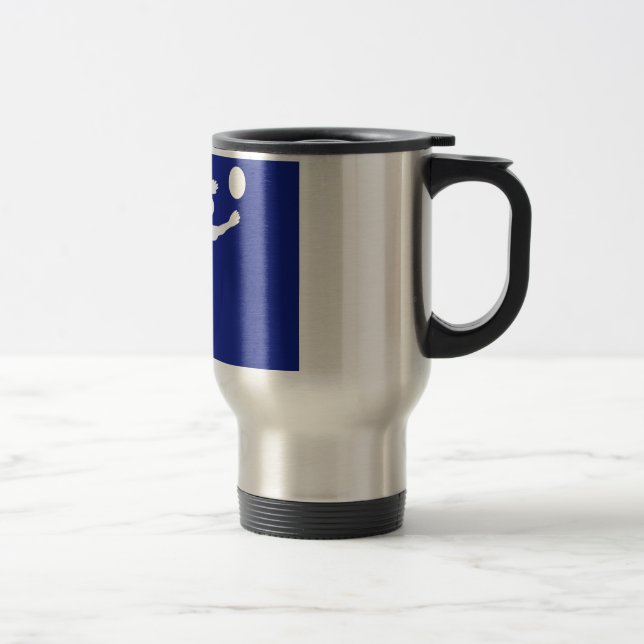 Fußball-Tasse Reisebecher (Rechts)