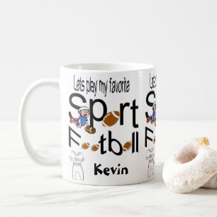Fußball-Tasse Sport Kaffeetasse