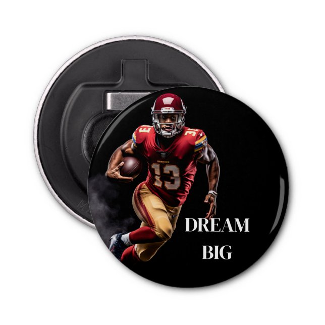 Fußball-Taste Flaschenöffner (Vorderseite)